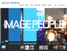 Tablet Screenshot of imagepeople.com
